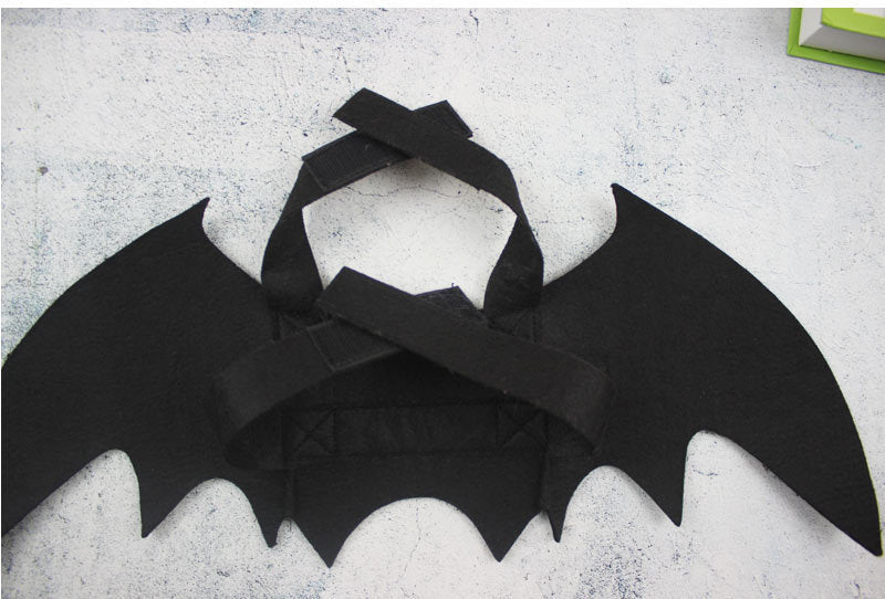 Pet Halloween Costume - Spider Bat Wings Transformation for Dogs and Cats