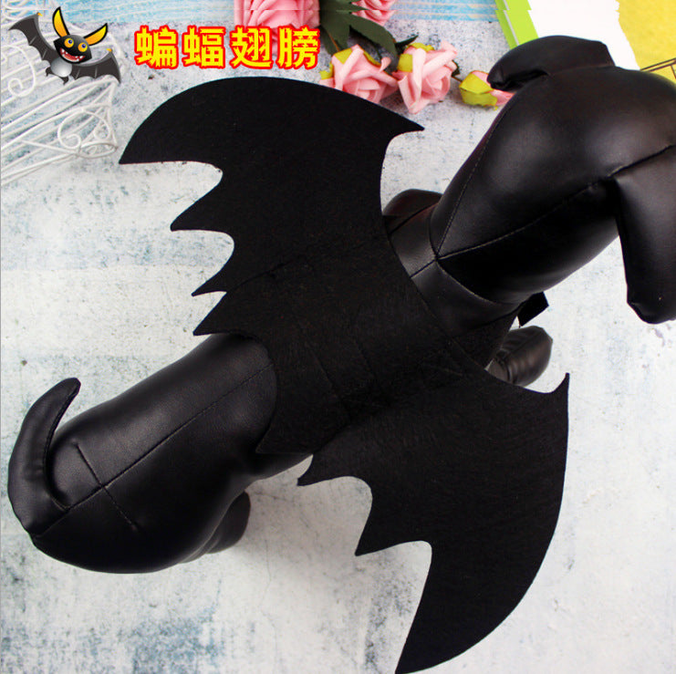 Pet Halloween Costume - Spider Bat Wings Transformation for Dogs and Cats