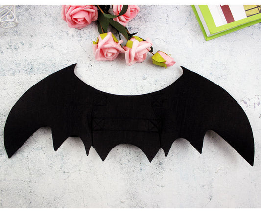 Pet Halloween Costume - Spider Bat Wings Transformation for Dogs and Cats