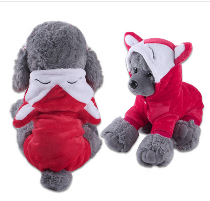 New Autumn & Winter Pet Outfit Featuring a Stylish Black Collar | Dog Halloween