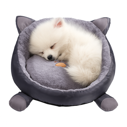 Cozy Cat & Dog Plush Bed