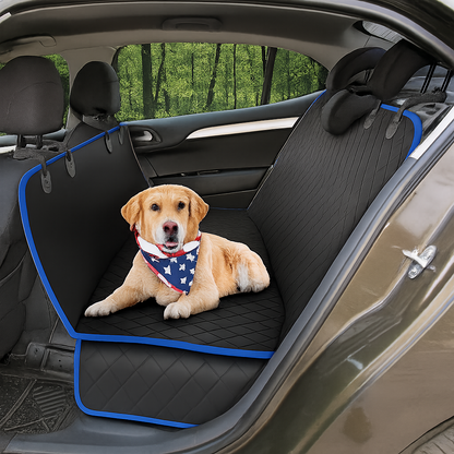 2-in-1 Pet Carrier Mat & Back Seat Protector for Cars, Trucks & SUVs