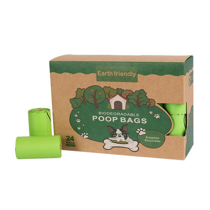 Eco-Friendly Dog Poop Bags - Compostable Biodegradable Pet Waste Bags, Leak-Proof PLA Corn Starch